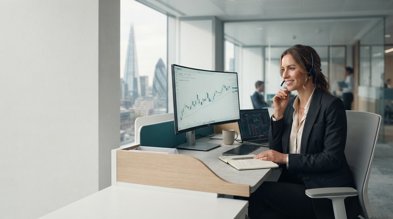 Equistone FX dashboard concept representing AI-driven analysis of business cash reserves